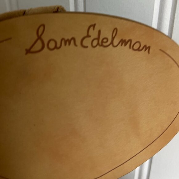 Sam Edelman Womens Ardella Leather Lace Up Gladiator Size 8.5 in Golden Camel - Picture 7 of 7